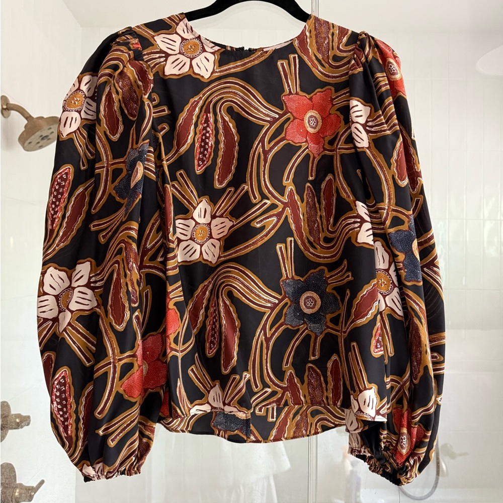 Ulla Johnson Floral Pattern Women's Top